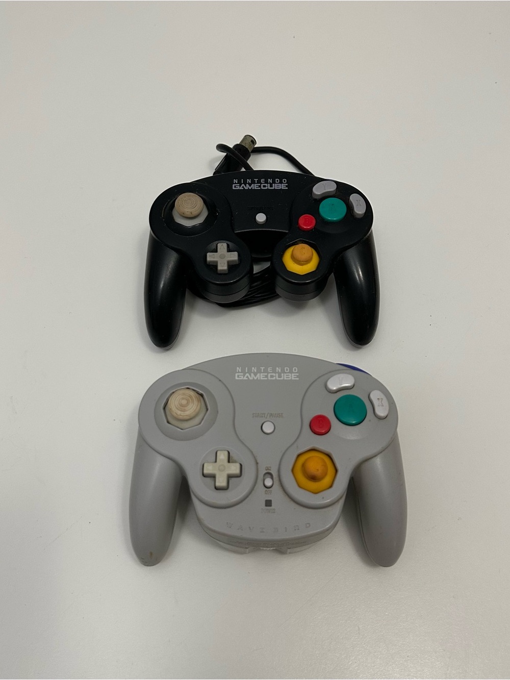 Nintendo GameCube WaveBird Wireless Controller and DOL-003 Jet Black LOT 2